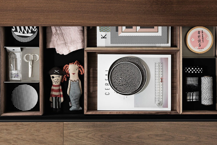 Cuisine Valcucine Genius Loci Vitrum opaque tiroir pierre Cardoso | Cuisiniste Nice | AS Design