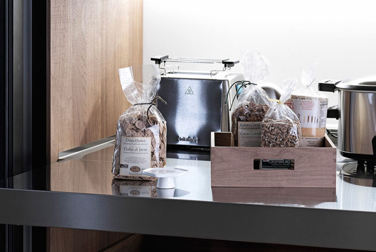 Cuisine Valcucine Genius Loci Vitrum opaque tiroir pierre Cardoso | Cuisiniste Nice | AS Design
