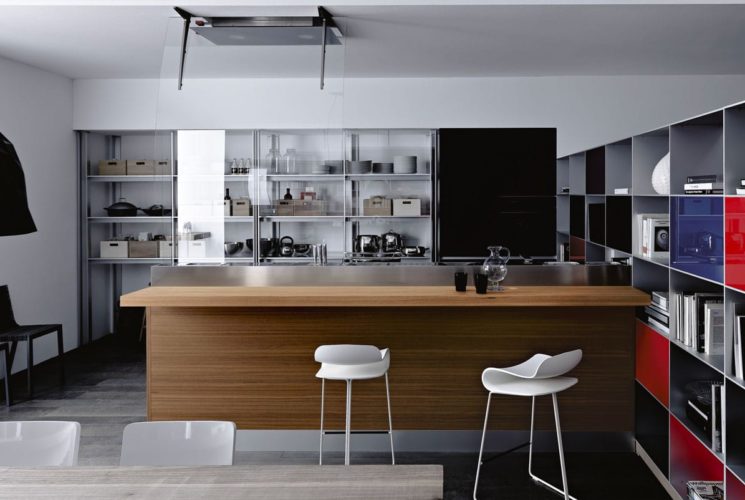 Cuisine Valcucine Artematica Vitrum Nero Lavagna | Cuisiniste Nice | AS Design