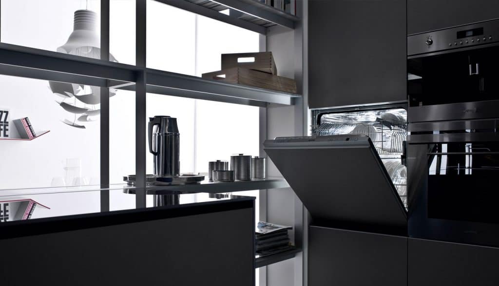 Cuisine Valcucine Riciclantica avec couches d'automne douces | Cuisiniste Monaco | AS Design