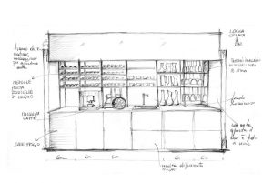 Cuisine Valcucine Logica Celata Bar | Cuisiniste Nice - AS Design