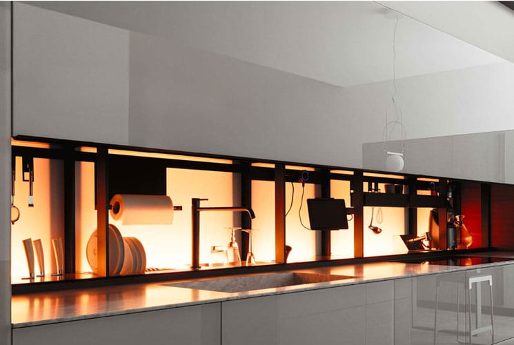 Focus on the Italian brand valcucine, the rolls royce of kitchens 2024