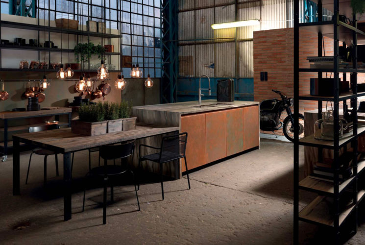 Cuisine style industriel | AS Design industrielle