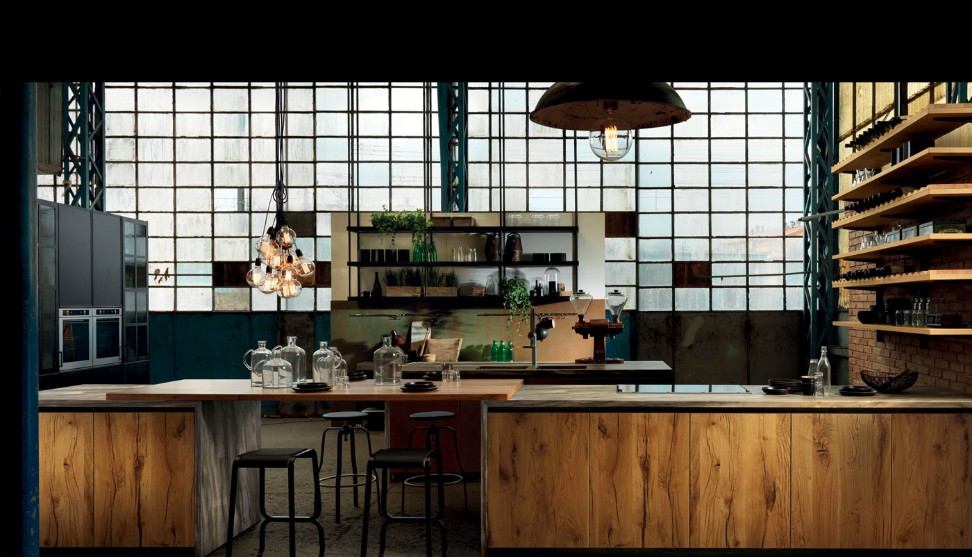 Cuisine style industriel | AS Design industrielle